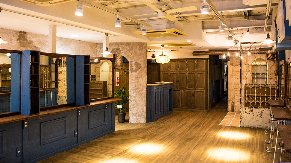 世田谷区 下北沢 美容室 モルタル造形 施工 マギーヘアー Magiy Hair